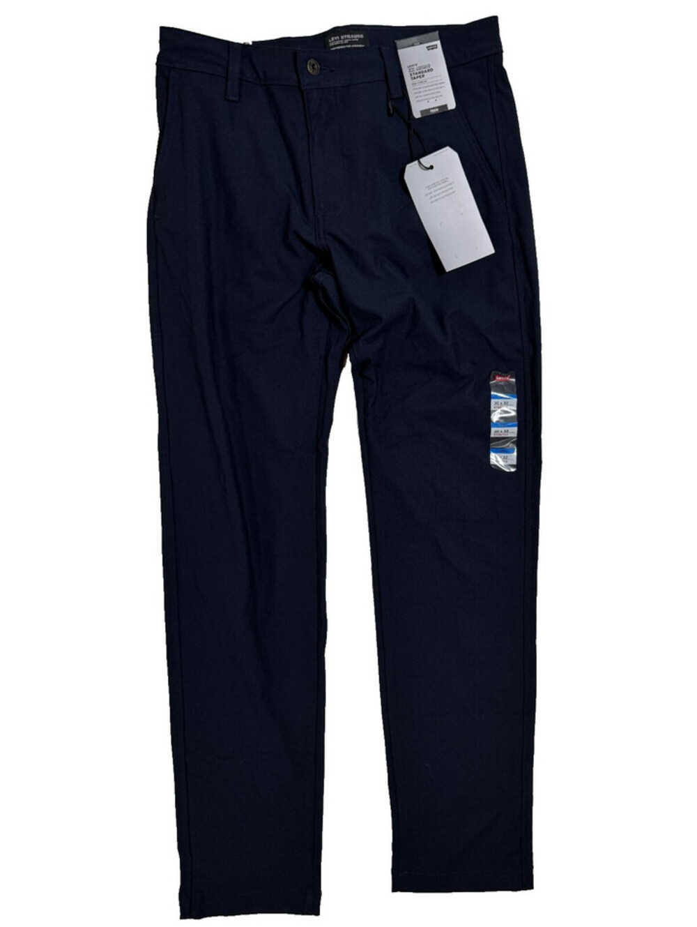 Levi's XX Chino Standard Taper Tech Pants High Stretch Navy Mens (30 X 32) NWT
